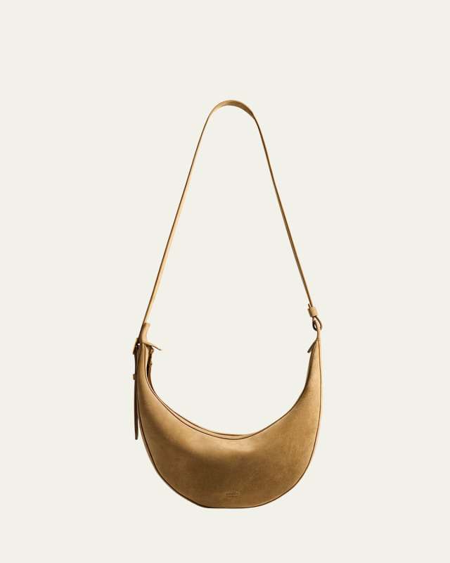 Augustina Small Suede Crossbody Bag
